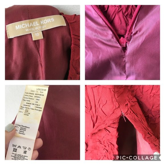 Michael Kors Collection Red Sheath Dress - Picture 10 of 10